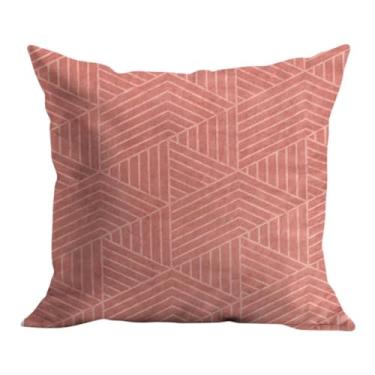Imagem de Capa de Almofada em Microfibra Zaha 45cm x 45cm - Rio Home Rosa