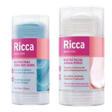 Imagem de Bastão Facial Apaga Poros + Área Olhos Magic Stick Ricca