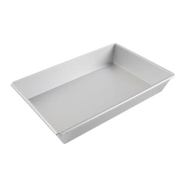 Imagem de Bothyi Pizza retangular Pan Pan Baking Paking Anodizing Anodizing Deep Disish Pizza Bandejas de biscoito para cozinha de restaurante, 35.4cmx25.4cmx5cm