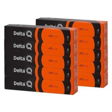 Imagem de 100 Cápsulas Delta Q Intensidade 8 Café Aqtivus