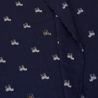 Imagem de Tecido de algodão puro de densidade Hign de The Yard, tecido de algodão fabricado no Japão, adequado para vestidos da moda, camisas, saias, acolchoado e artesanato (8 jardas, estampado com zebra de