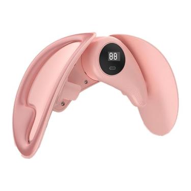 Imagem de Deevoka Treinadores de quadril de treino da perna de bunda para mulheres leves práticos da coxa exercitador Kegel Exerciser para treinar o braço perna, Rosa