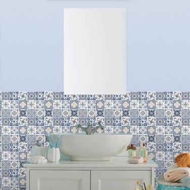 Imagem de Revestimento de Azulejo Português 300 - Inove Papéis de Parede