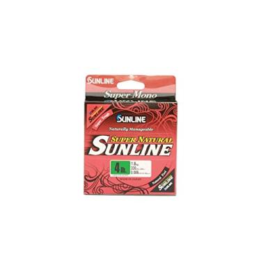 Imagem de Sunline Linha de pesca de monofilamento super natural (verde selva, 5,4 kg/300 jardas)