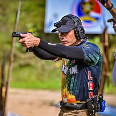 Imagem de Minicâmera TACHYON GunCam embutida com 64 GB e WiFi 2K ou 4K, parada automática. Câmera de ação para bonés e capacetes, pode ser montada na aba, para USPSA, IPSC, IDPA, fotografia prática