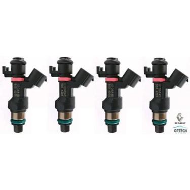 Imagem de Kit com 4 Bicos Injetores Renault Fluence 2.0 16v Flex H106845 - ORIGI
