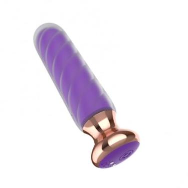 Imagem de Bullet 10 Modos De Vibração Compacto e Discreto Vibrador Clitóris e Mamilos [ROXO]