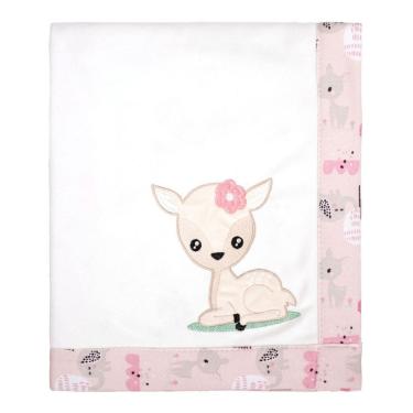 Imagem de Manta para Bebê em Malha Suedine 80x95 Baby Joy