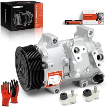 Imagem de A-Premium Compressor de ar condicionado AC com embreagem compatível com Toyota Corolla 2009-2012, Matrix 2009-2013 e Scion xB 2008-2015 e Pontiac Vibe 2009-2010, 1.8L 2.4L