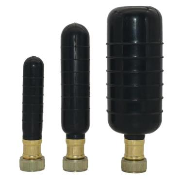 Imagem de VARMHUS Kit de bexiga de limpeza de drenos de 3 peças para tubos de 2,5 a 15 cm, desentupidor de borracha para pias, chuveiros, piscinas e ralos principais