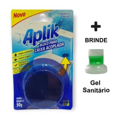 Imagem de 1 Tablete Caixa Acoplada Privada Água Perfumada Frescor Detergente San