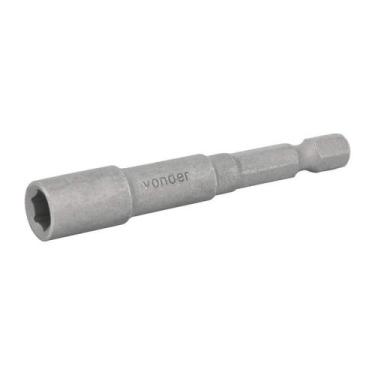 Imagem de Soquete Magnético Sextavado 1/4''x5/16''x65mm Aço CRV Vonder - 000084