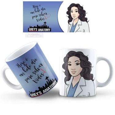 Imagem de Caneca Greys Anatomy COM SEU NOME de Porcelana vários modelos - loja d