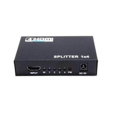 Imagem de Splitter Distribuidor Hdmi 1X4 3D Divisor Full Hd 1.4 1080P