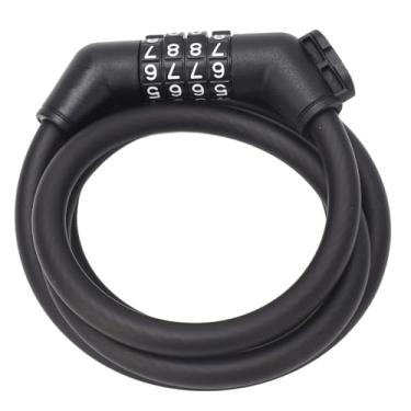Imagem de Acouto Bloqueio de Cabo de Bicicleta - - Bloqueio de Senha Combinada para Bicicletas de Montanha, Motocicletas e Scooters Elétricas e Solução de Segurança Leve