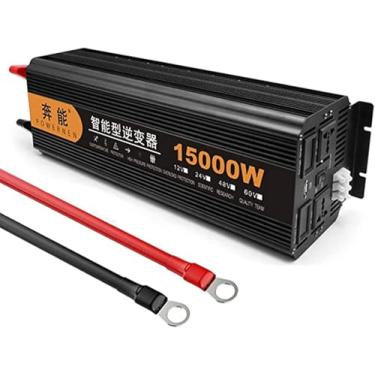 Imagem de Inversor De Energia De Onda Senoidal Pura De 3200 W Dc 12 V Para Conversor De 220 V Com Controle Remoto Tomadas Ca Duplas Ventilador De Resfriamento Duplo Porta Usb Para Carro De Ca, 24V, 3200W