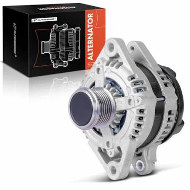 Imagem de A-Premium Alternador Compatível Com Lexus Rx350 2013-2015, Es350 2013-2018, 3,5 L, 12 V 150 A, Polia Desacopladora De 7 Ranhuras No Sentido Horário, Substituição Nº 27060-31331, 104211-8463