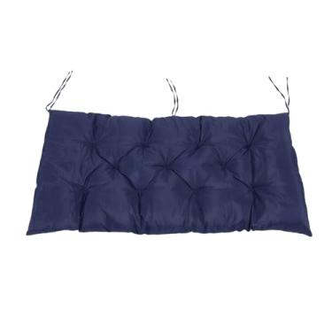 Imagem de Fafeicy Travesseiro de Banco Ao Ar Livre Ao Ar Livre para Cadeira de Terraço para Móveis de Jardim, Pp Algodão Em Travesseiro Aberto para Beaat Office Varanda (Azul-marinho)