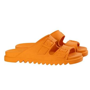 Imagem de Papete  Sandália Praia Casual Confortável Tiras Rasteirinha Antiderrap