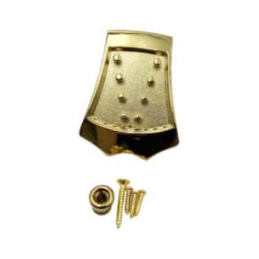 Imagem de Milageto Peça de reposição para bandolim, acessórios para instrumentos estáveis ​​com parafusos de montagem para bandolins de 8 cordas, Ouro