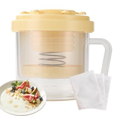 Imagem de Coador de Alimentos, Peneira de Malha Fina para Iogurte Segura, Ferramenta Fina Ajustável Reutilizável De Design Multifuncional Para Preparar Comida Caseira Cozinha Sumo Queijo E Ambiente Doméstico