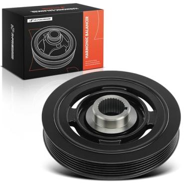 Imagem de A-Premium Polia de cambota balanceadora harmônica do motor compatível com Honda Civic 2017-2023, 2.0L