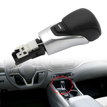Imagem de XQSMWF Alavanca de controle de manípulo de mudança automática compatível com Nissan Altima 2019-2024 Sentra 2020-2024 Kicks 2020-2023# 34910-6CA0A 349106CA0A