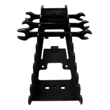 Imagem de Organizador de chaves | Suporte de chave de pegboard resistente | Suporte de organização de ferramentas montado na parede, organização de chave de fenda para garagem de oficina