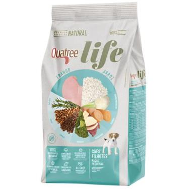 Imagem de Ração Quatree Life 10kg Frango Para Cães Filhotes Raças Pequenas