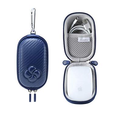 Imagem de Koonice Capa rígida compatível com Apple Magic Mouse (I e II 2ª geração) incluindo mosquetão (azul marinho)