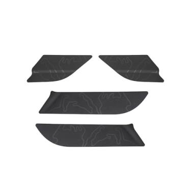 Imagem de ZENGZJCX 4 peças para Subaru Forester 2025 acessórios para porta de carro anti-chute adesivos protetores decalques interiores acessórios capa de tapetes, moldagem por injeção de material TPE 3M fita