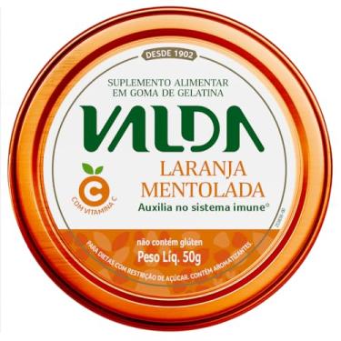 Imagem de Pastilhas Valda Valda C Lata | 1 Caixa Com 10 Latas