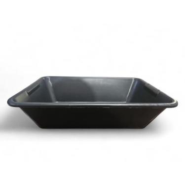 Imagem de Caçamba Caixa Plástica Multiuso 20lts Massa Areia Gato Tinta - Deplast