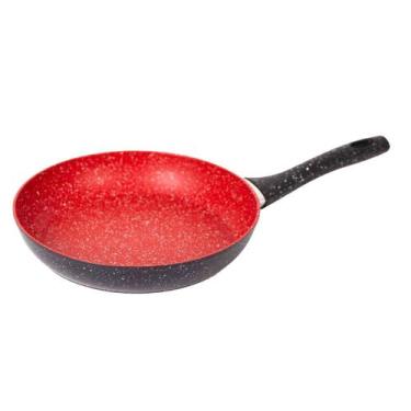 Imagem de Frigideira De Cerâmica Indução Antiaderente 22cm Preto Red - Thika