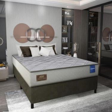 Imagem de Cama Box Conjugado Casal com Colchão (138x61x188) Magma Firm Gazin CR3
