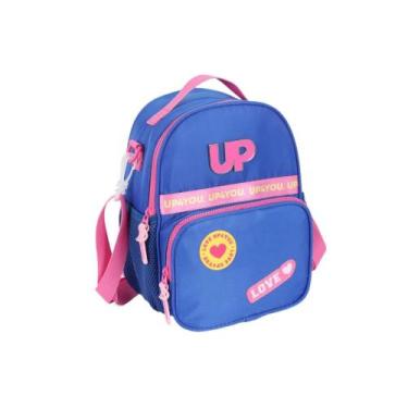 Imagem de Lancheira Escolar Infantil Candy Colors Bolsos Frontais e Laterais e A