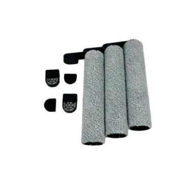 Imagem de Kit de Accesorios Original Compatível com Xiao mi Mijia 2/3 Pro/Max, 3 Cepillos de Rodillo Suave de Alta Densidad, 2 Filtros de Alta Eficiencia, Repuestos de Mapa para Aspiradora