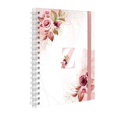 Imagem de Agenda 2026 Planner Semanal Plus Floral Branco E Rosa Letra Z