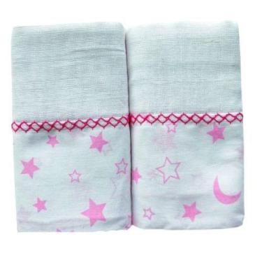 Imagem de Toalha fralda bebe maternidade amamentação pano de ombro e Banho 100 a