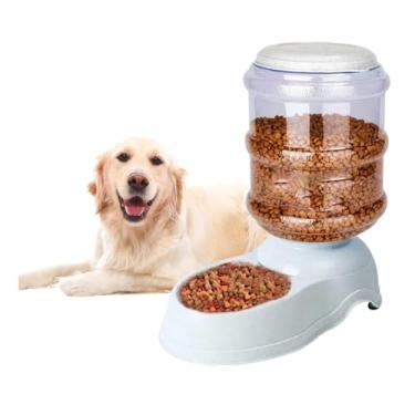 Imagem de Comedouro com galão Automático para Cães e Gatos 3,8 Litros Dispensador de Ração pet