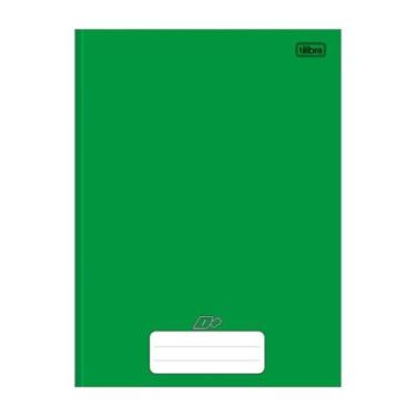 Imagem de Caderno Universitário Brochura D+ Tilibra Verde 96 Folhas Pautadas Esc