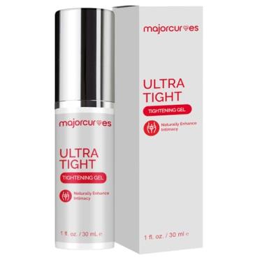 Imagem de Major Curves Gel de aperto ultra vaginal – Aperto instantâneo, creme termorretrátil alternativo para mulheres, nova fórmula aprimorada com hamamélis e aloe vera orgânica