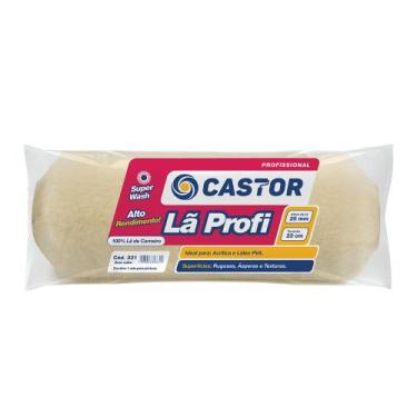 Imagem de Rolo para pintura Lã Carneiro Profi 25MMx23CM s/cabo - Castor