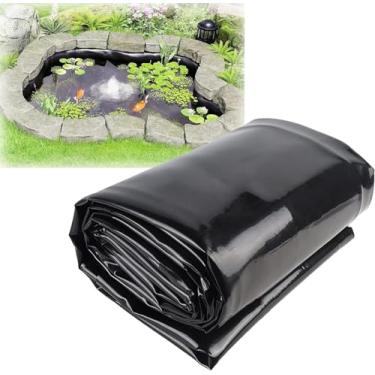Imagem de Revestimentos De Lagoa Hdpe, 7x10 13x20 10x16 3x3 Ft 5 Mil Forro De Lagoa De Peixes Fácil Corte Com Flexibilidade & Ductilidade, Forro De Lagoa Para Lagoas Ao Ar Livre, Lagoas De Pei, 7x7m
