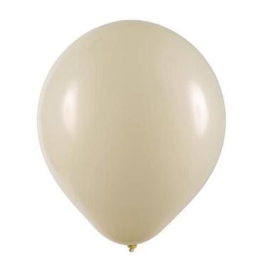 Imagem de BALÃO LISO - ART-LATEX Nº16 -  MARFIM - Pacote com 12 unidades - Balõe