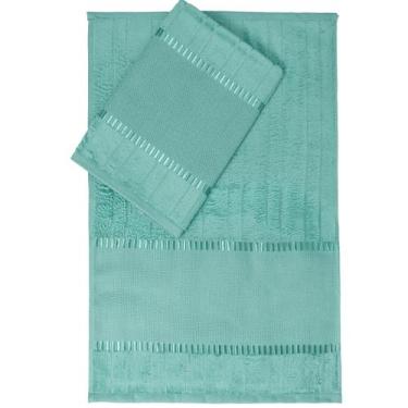 Imagem de Kit Com 10 Lavabos (toalha Social) Para Bordar Bella Velour - DOHLER