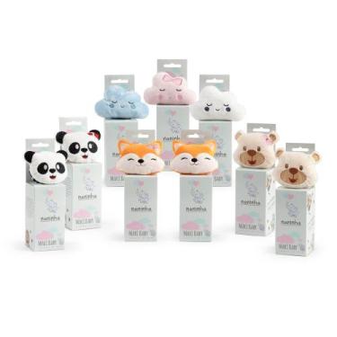 Imagem de Naninha De Bebê Com Prendedor De Chupeta Bichinho De Pelúcia - João e 