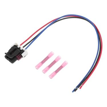 Imagem de A ABSOPRO No.A065-1907-007 Soquete de seta Conector Pigtail Chicote de fios para Freightliner Cascadia 2008-2017 Conector de luzes de seta dianteiras