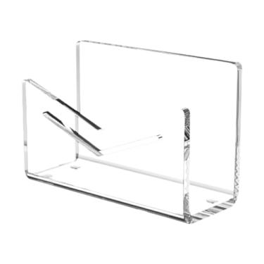 Imagem de MotiveTech Organizador de correspondências Suporte de correspondência de para classificador de mesa Suporte para cartas para documentos de cartão, Claro