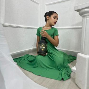 Imagem de Vestido de Dança Coreografia Infantil LISO 2 Meninas - Miss Flower, Ve